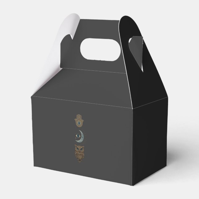 Yoga Mat Favor Boxes (Front Side)