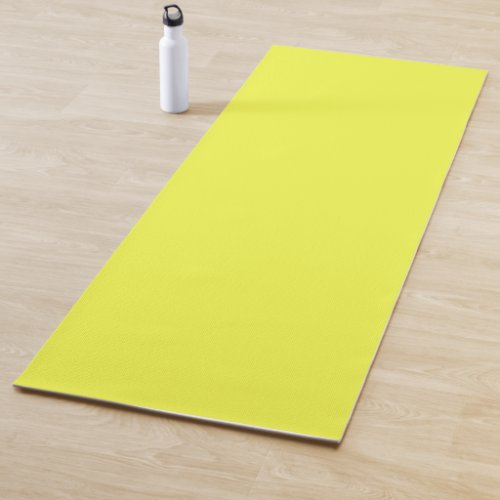 Yoga Mat Neon Yellow Yoga Mat