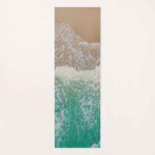 Yoga mat Ocean shoreline beach mat