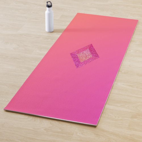 Yoga Mat Thick Cushion in Pink Purple Blue Green