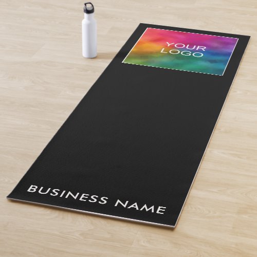 Yoga Mats Fitness Add Your Business Logo Template