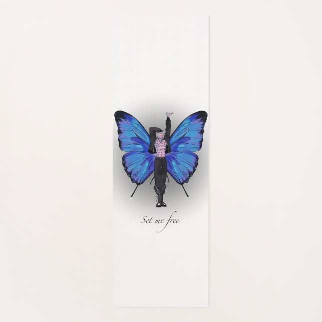 Yoga Mats & Fitness Gear with Jimin “Set me free” (Front)
