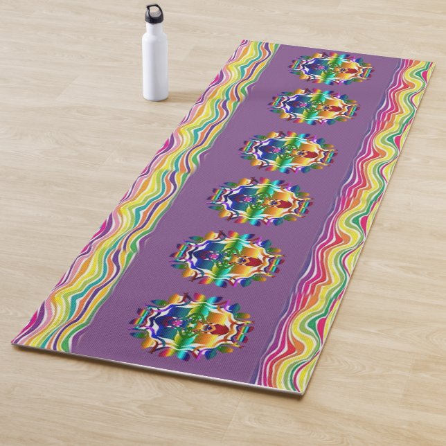 Yoga Mats Floral (In Situ)
