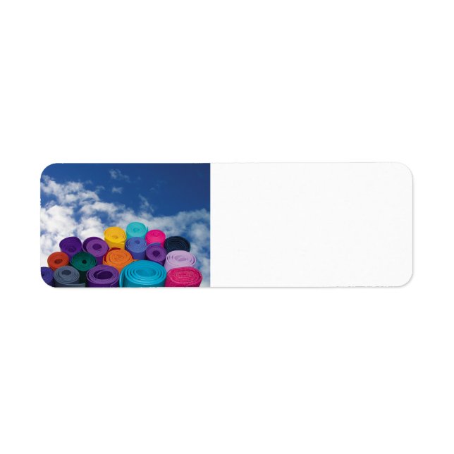 Yoga mats label (Front)