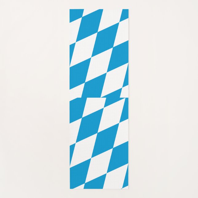 Yoga Mats with flag of Bavaria (Front)