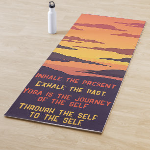 Yoga Mats With Inspirational Quotes