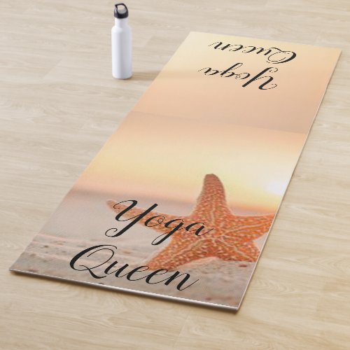 Yoga Mats Yoga Queen Starfish Sand Beach