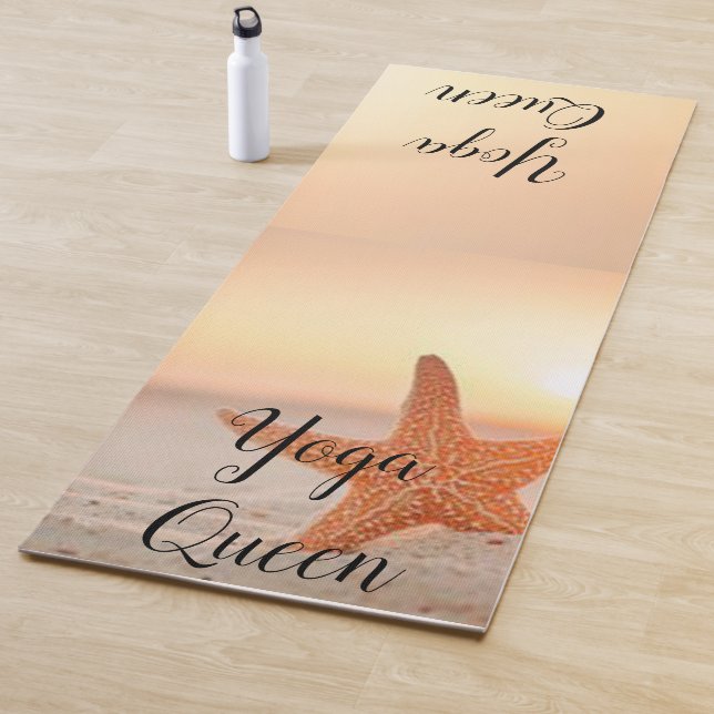 Yoga Mats Yoga Queen Starfish Sand Beach (In Situ)