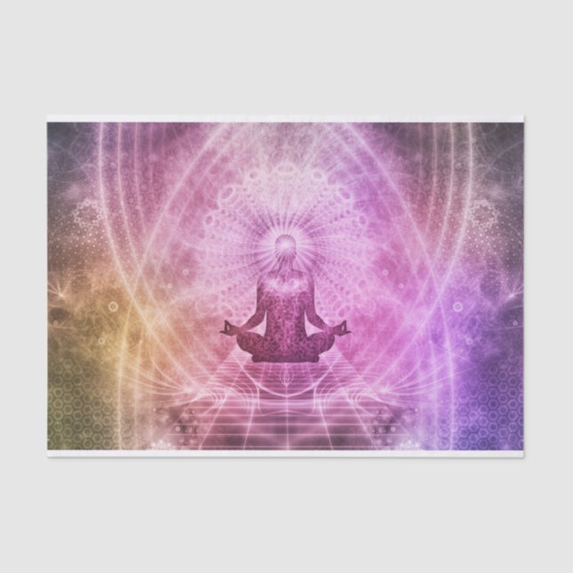 Yoga Mediation Tissue Paper (Front)