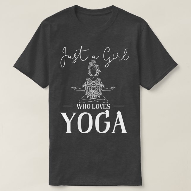 Yoga Meditation Buddhism T-Shirt (Design Front)