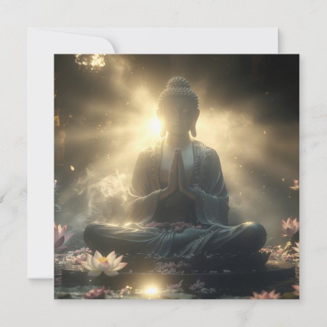 YOGA - MEDITATION - CARPE DIEM CARD (Front)