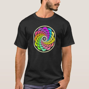 Yoga Meditation Fitness Spiritual Om Lotus Flower  T-Shirt