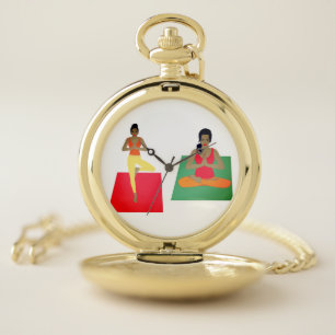 Yoga, Meditation, Health Pocket Watch