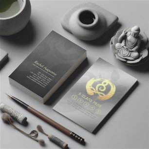 Yoga Meditation Instructor 5 Class Pass OM Loyalty Card