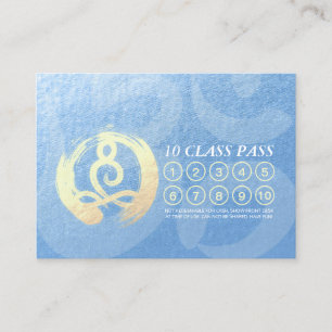 Yoga Meditation Instructor Class Pass Loyalty ZEN Card