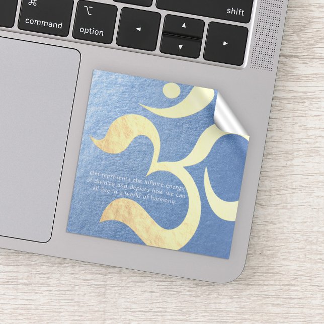 Yoga Meditation Instructor Life Coach OM Quotes Sticker (Creator Uploaded)