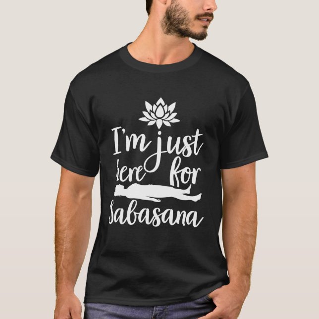 Yoga  Meditation of Spiritual Peace Namaste T-Shirt (Front)