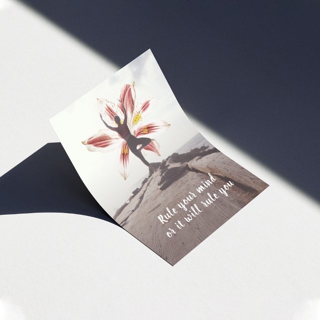 Yoga Meditation Quote Poster (Creator Uploaded)