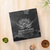 Yoga Studio Meditation Instructor Life Coach OM 3 Ring Binder