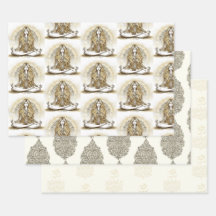 Yoga Meditation Wrapping Paper