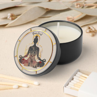 Yoga Mindset Mini Candle Favors