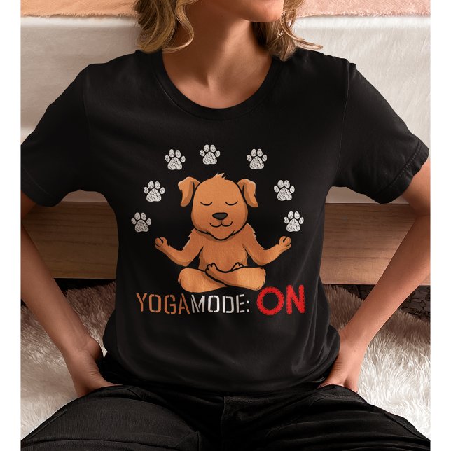 Yoga Mode On Meditation Women Tshirt (Creator Uploaded)