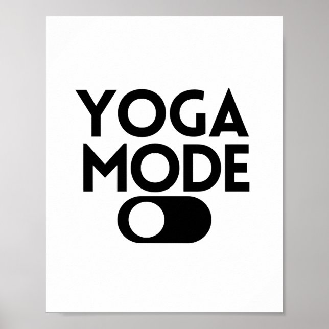 Yoga mode poster (Front)