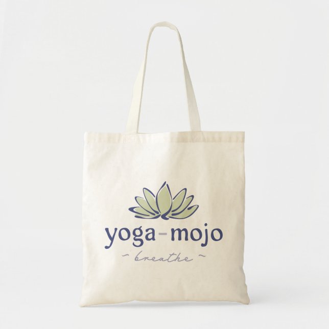 yoga-mojo-2-color.ai tote bag (Front)