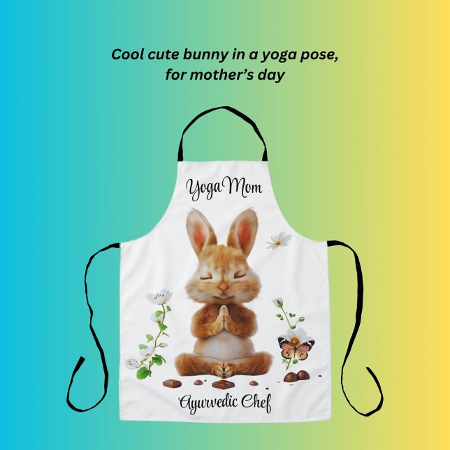 Yoga Mom Ayurvedic Chef  Apron (Creator Uploaded)