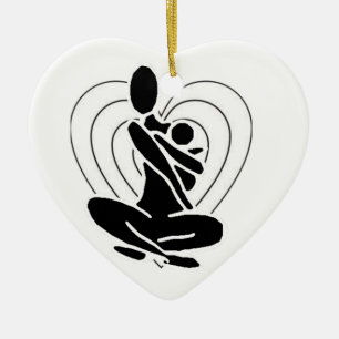 Yoga Mom Ornament