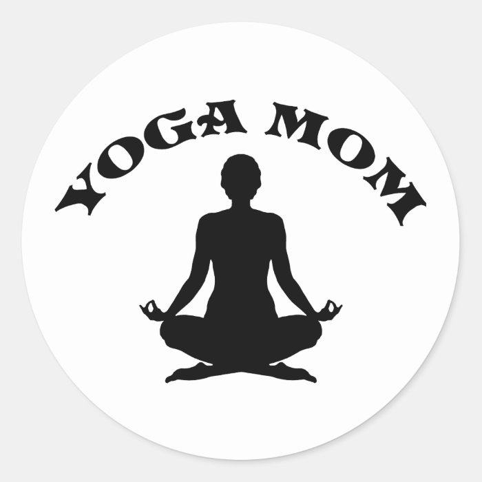 Yoga Mom Sticker