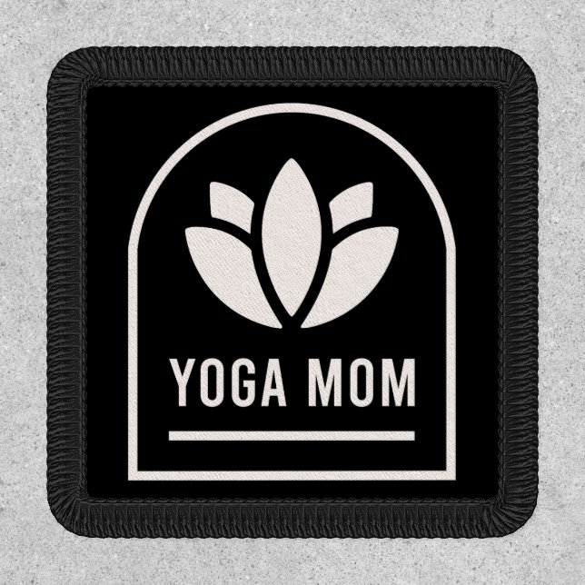 Yoga mom yogi mother patch (Front)