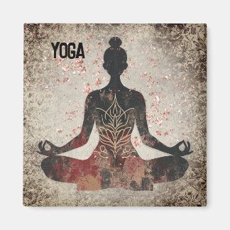 Yoga Mood Magnet