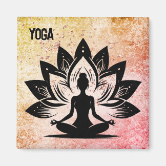 Yoga Mood Magnet