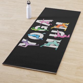 YOGA MUM, personalize Name Yoga Mat