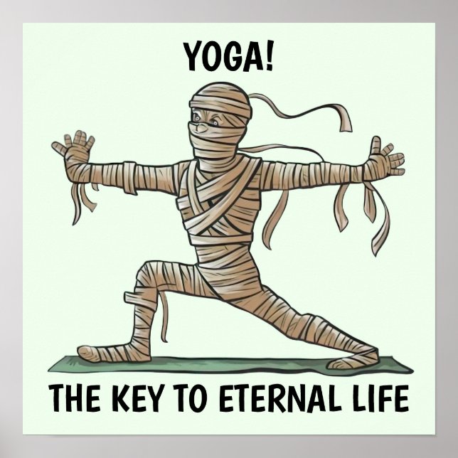 Yoga Mummy  Poster (Front)