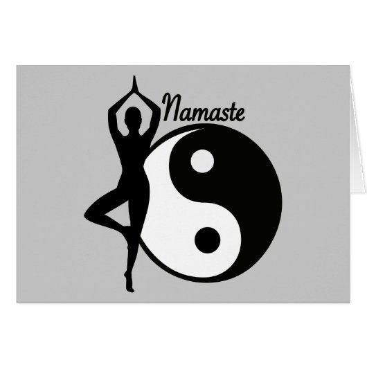 Yoga Namaste Cards (Front Horizontal)