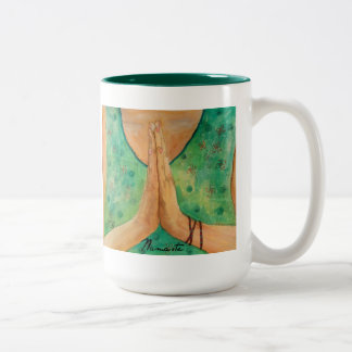 Yoga Namaste coffee tea mug