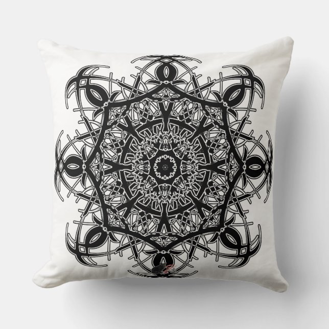 Yoga Octa Glyph Pillow (Front)