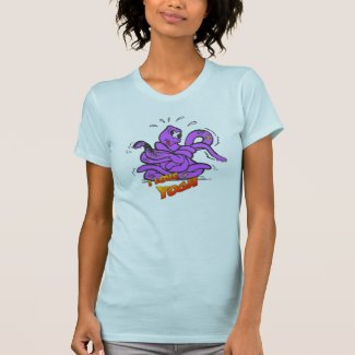 Yoga Octopus in a Knot Apparel Womens T-shirt