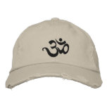 Yoga Om Embroidered Cap
