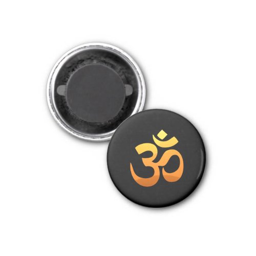 Yoga Om Mantra Symbol Asana Relax Meditation Magnet