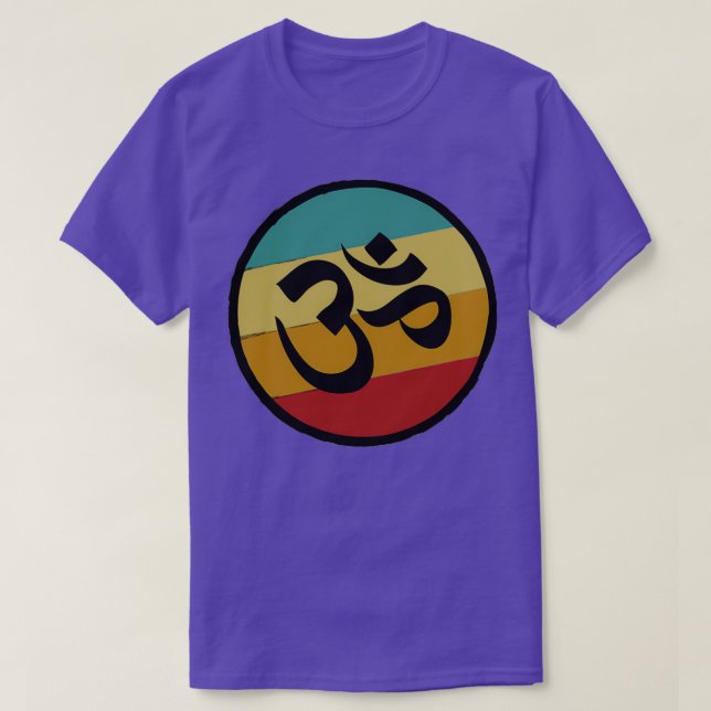 YOGA OM REGGAE T-Shirt (Design Front)