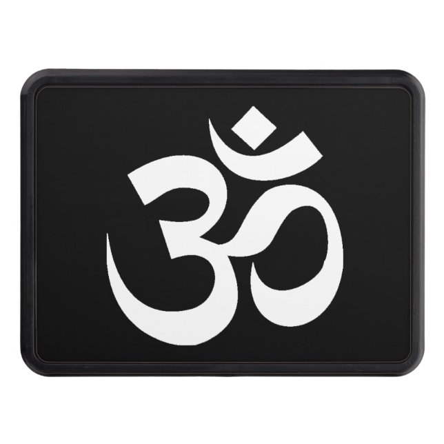 Yoga Om Tow Hitch Cover (Front)