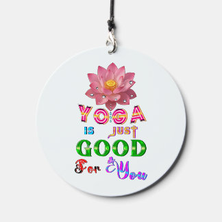 Yoga Ornaments Is Just Good For You Wind Chime