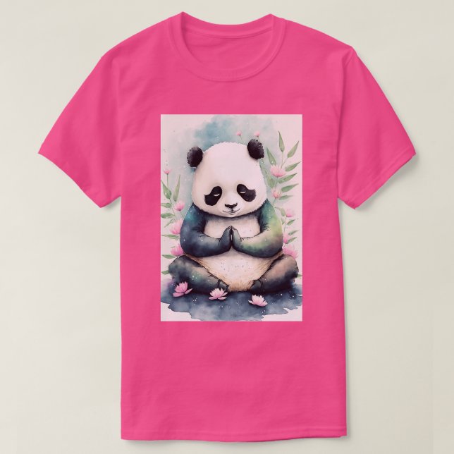 Yoga Panda 1 T-Shirt (Design Front)