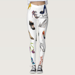 Yoga Pants Leggings Stretch Pants Cinderella Shoes