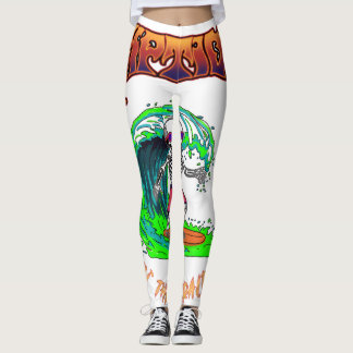 Yoga Pants RIPTIDE Surfer Logo