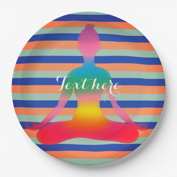 Yoga Plates Zazzle