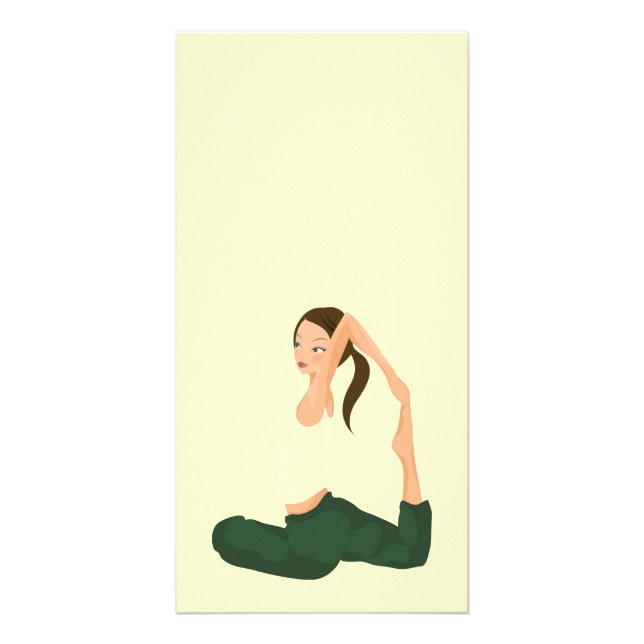 Yoga Pilates l Health & Fitness Card (Front)